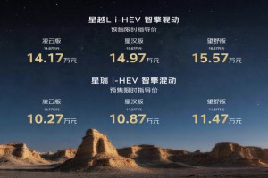 九年销冠再进阶，吉利中国星i-HEV智擎混动乌尔禾正式预售